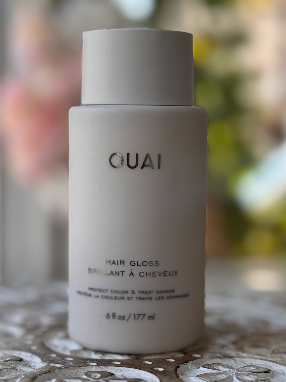 OUAI Hair Gloss In-Shower Shine Treatment 6 oz Full Size